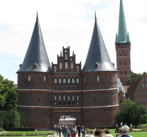 Holsten Gate: Last remaining citygate of Lübeck